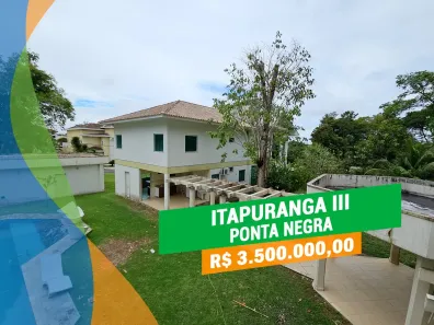 Casa de Condomínio com 4 Quartos à venda, 600m² no Ponta Negra, Manaus