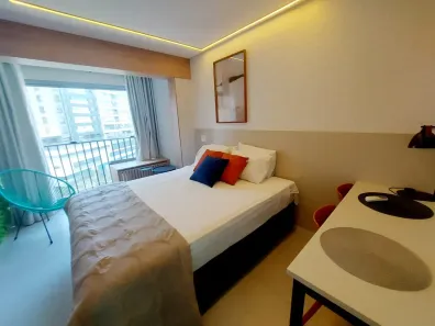Apartamento com 1 Quarto para alugar, 25m² no Sumarezinho, São Paulo