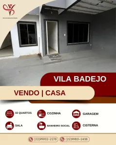 Casa com 2 Quartos à venda, 120m² no Parque Atlântico, Macaé