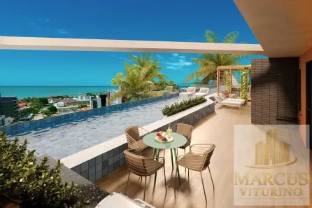 Apartamento com 2 Quartos à venda, 56m² no Bessa, João Pessoa