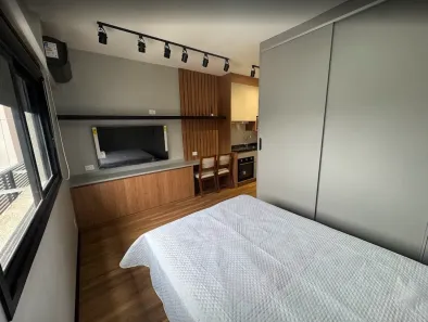 Apartamento com 1 Quarto para alugar, 25m² no Vila Olímpia, São Paulo