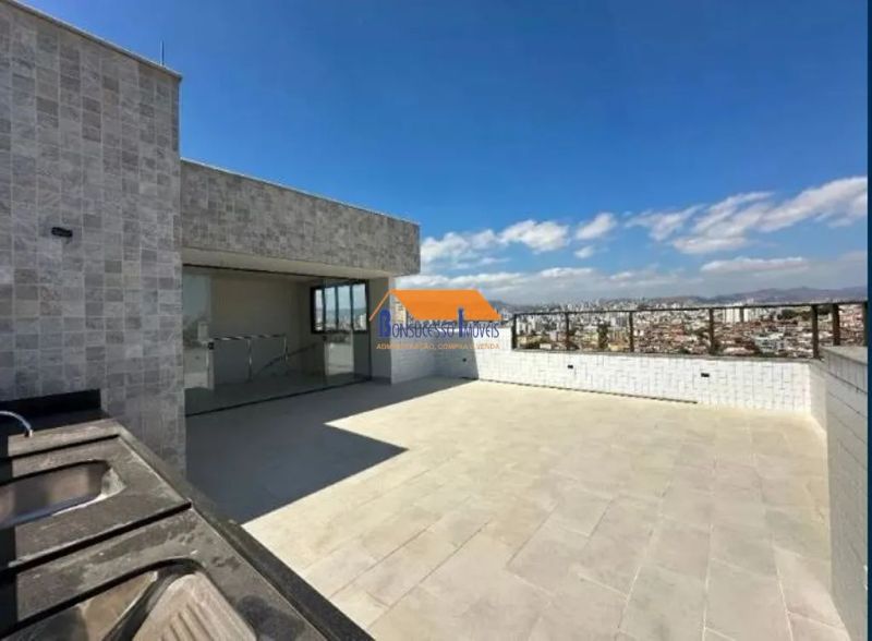 Cobertura com 4 quartos — Caiçaras, Belo Horizonte