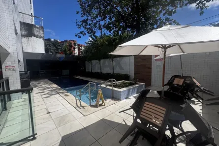 Apartamento com 1 Quarto para alugar, 28m² no Boa Viagem, Recife