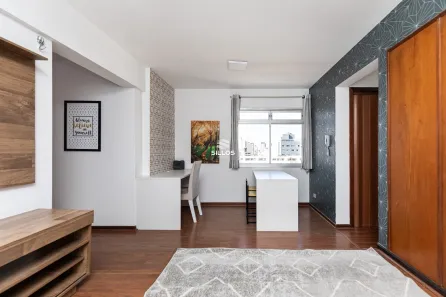 Apartamento com 1 Quarto à venda, 42m² no Centro, Curitiba