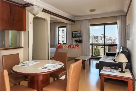 Flat com 1 Quarto à venda, 41m² no Cerqueira César, São Paulo