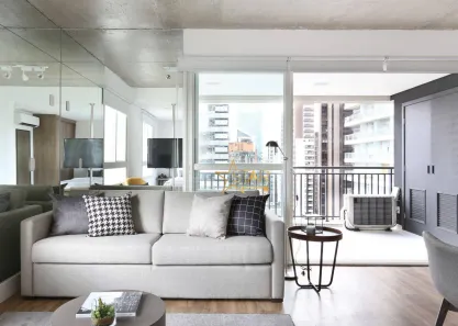 Apartamento com 1 Quarto à venda, 63m² no Cidade Monções, São Paulo