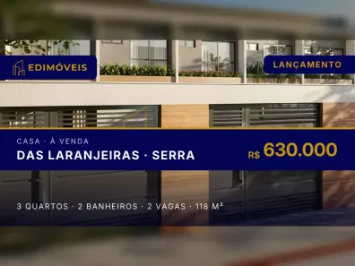 Casa com 3 Quartos à venda, 118m² no das Laranjeiras, Serra