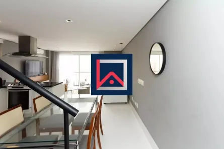 Apartamento com 1 Quarto para alugar, 65m² no Vila Nova Conceição, São Paulo