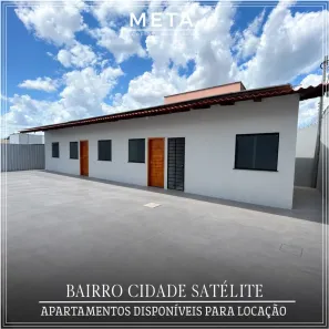 Apartamento com 2 Quartos para alugar, 41m² no Cidade Satélite, Boa Vista