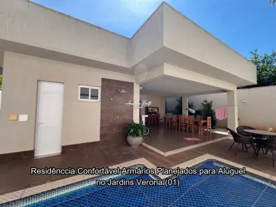 Casa de Condomínio com 4 Quartos para alugar, 240m² no Jardins Verona, Goiânia
