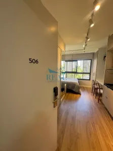 Apartamento com 1 Quarto para alugar, 21m² no Moema, São Paulo