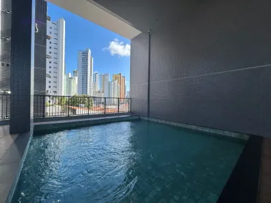 Apartamento com 1 Quarto à venda, 21m² no Manaíra, João Pessoa