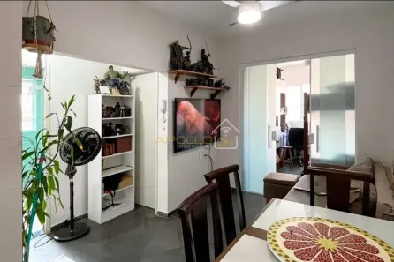 Apartamento com 2 Quartos à venda, 46m² no Embaré, Santos