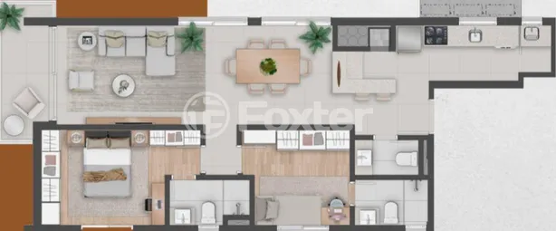 Apartamento com 2 Quartos à venda, 85m² no Petrópolis, Porto Alegre