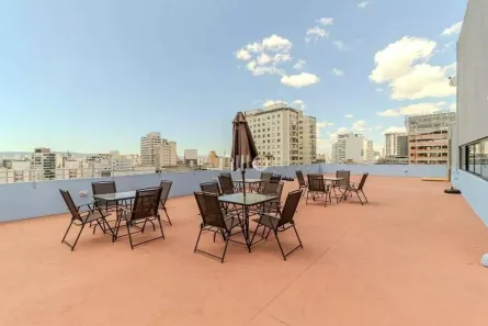 Apartamento com 1 Quarto para alugar, 47m² no República, São Paulo