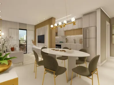 Apartamento com 2 Quartos à venda, 89m² no Barreiros, São José