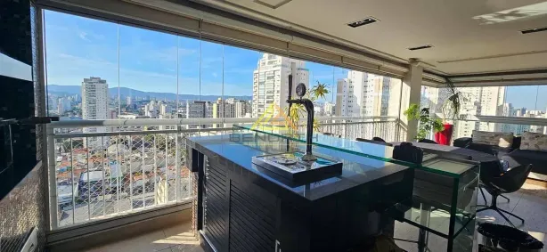 Apartamento com 4 Quartos para alugar, 206m² no Vila Romana, São Paulo