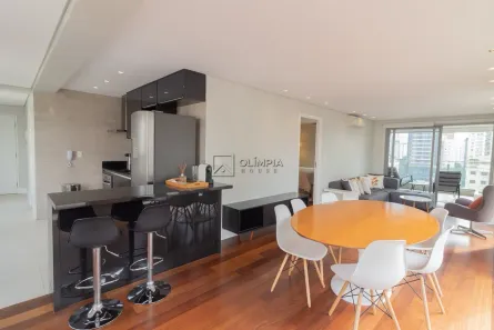 Apartamento com 1 Quarto para alugar, 104m² no Vila Nova Conceição, São Paulo