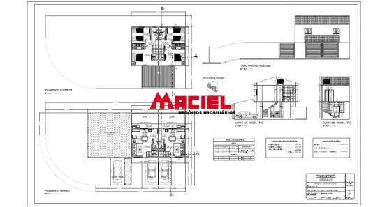Sobrado com 2 Quartos à venda, 80m² no Residencial Estoril, Taubaté