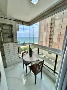 Apartamento com 2 Quartos para alugar, 40m² no Praia da Costa, Vila Velha