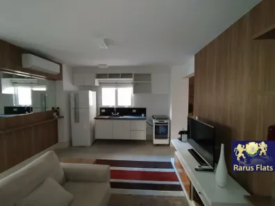 Flat com 1 Quarto para alugar, 52m² no Itaim Bibi, São Paulo