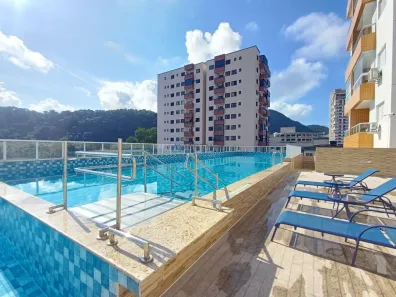 Apartamento com 2 Quartos para alugar, 61m² no Boqueirão, Praia Grande