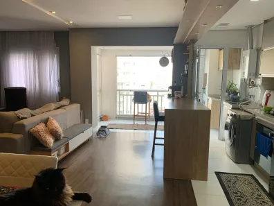 Apartamento com 2 Quartos à venda, 67m² no Vila Homero Thon, Santo André