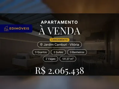 Apartamento com 3 Quartos à venda, 131m² no Jardim Camburi, Vitória