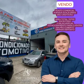 Ponto Comercial à venda, 500m² no Jardim São Cristóvão, São Luís