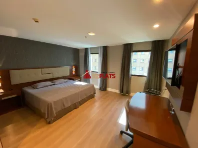 Flat com 1 Quarto para alugar, 29m² no Indianópolis, São Paulo