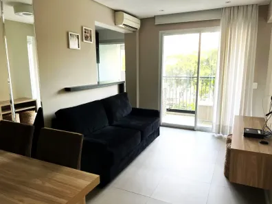 Apartamento com 1 Quarto para alugar, 48m² no Vila Nova Conceição, São Paulo