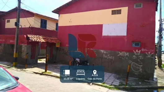 Casa de Condomínio com 1 Quarto para alugar, 33m² no Cais do Porto, Fortaleza