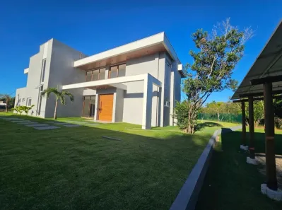 Casa de Condomínio com 6 Quartos à venda, 435m² no Busca Vida (Abrantes), Camaçari