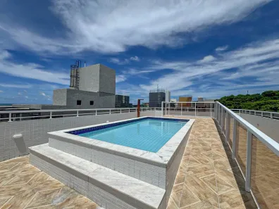 Apartamento com 1 Quarto à venda, 33m² no Cabo Branco, João Pessoa