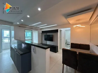 Apartamento com 1 Quarto para alugar, 52m² no Canto do Forte, Praia Grande