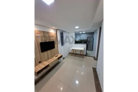 Apartamento com 2 Quartos para alugar, 42m² no Vila Monte Alegre, Paulínia
