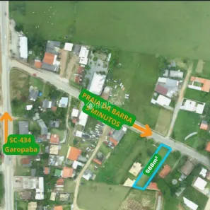 Lote/Terreno à venda, 988m² no Encantada, Garopaba