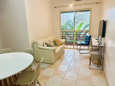 Apartamento com 2 Quartos para alugar, 64m² no Enseada, Guarujá