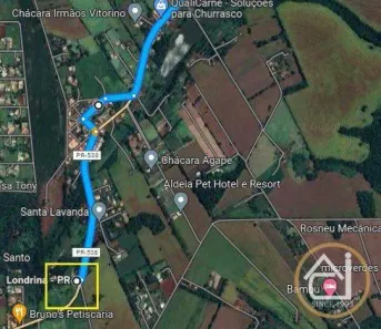 Lote/Terreno à venda, 23062m² no Gleba Fazenda Palhano, Londrina