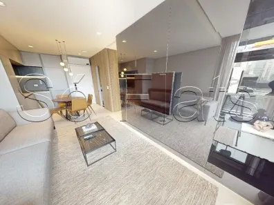 Flat com 1 Quarto para alugar, 44m² no Jardim Paulista, São Paulo