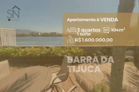 Apartamento com 3 Quartos à venda, 104m² no Barra da Tijuca, Rio de Janeiro