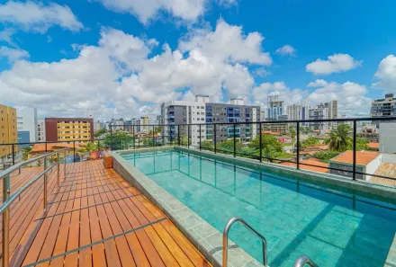 Flat com 1 Quarto à venda, 23m² no Jardim Oceania, João Pessoa