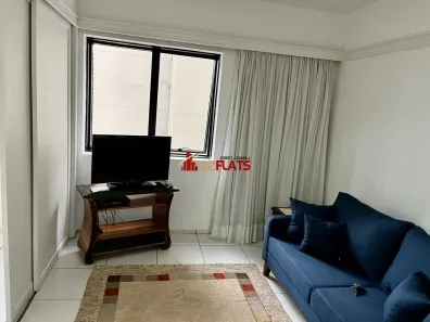 Flat com 1 Quarto para alugar, 33m² no Cidade Monções, São Paulo