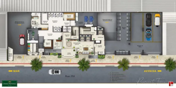 Apartamento com 6 Quartos à venda, 359m² no Meia Praia, Itapema
