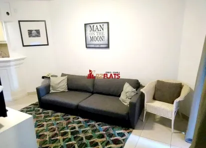 Flat com 1 Quarto para alugar, 45m² no Itaim Bibi, São Paulo