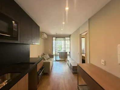 Apartamento com 1 Quarto para alugar, 42m² no Indianópolis, São Paulo