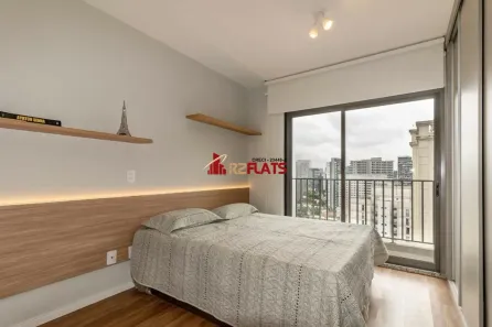 Apartamento com 1 Quarto para alugar, 29m² no Vila Nova Conceição, São Paulo