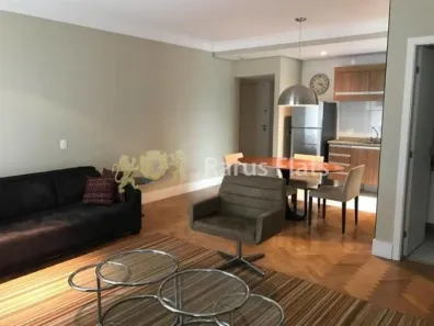 Flat com 1 Quarto para alugar, 77m² no Cerqueira César, São Paulo
