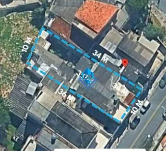 Lote/Terreno à venda, 351m² no Baeta Neves, São Bernardo do Campo