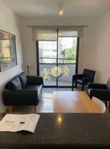 Flat com 2 Quartos para alugar, 46m² no Jardim Paulista, São Paulo